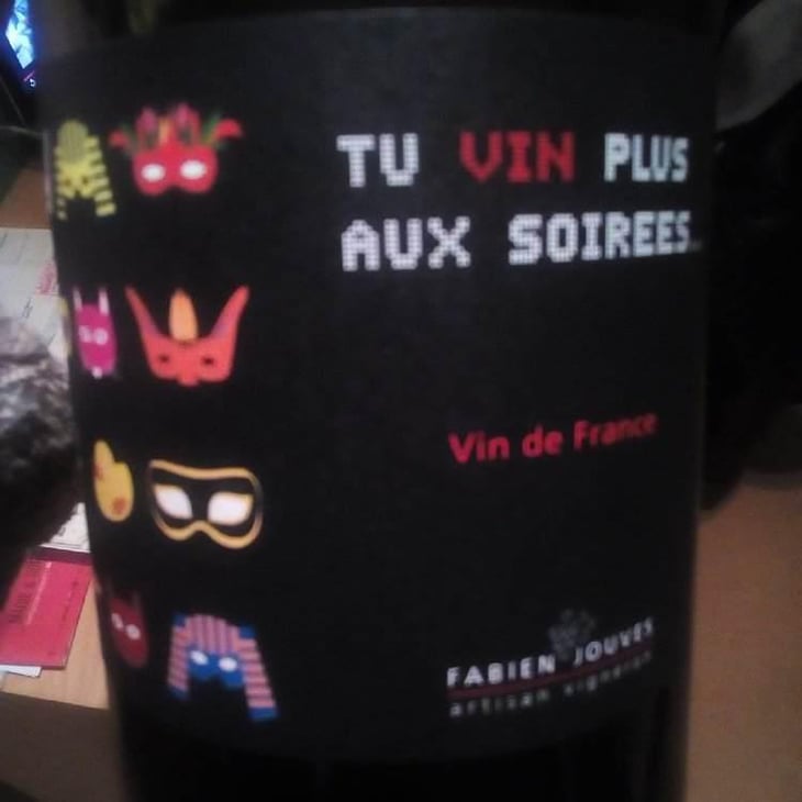 Tu Vin Plus Aux Soirées - Mas del Périé - Fabien Jouves 