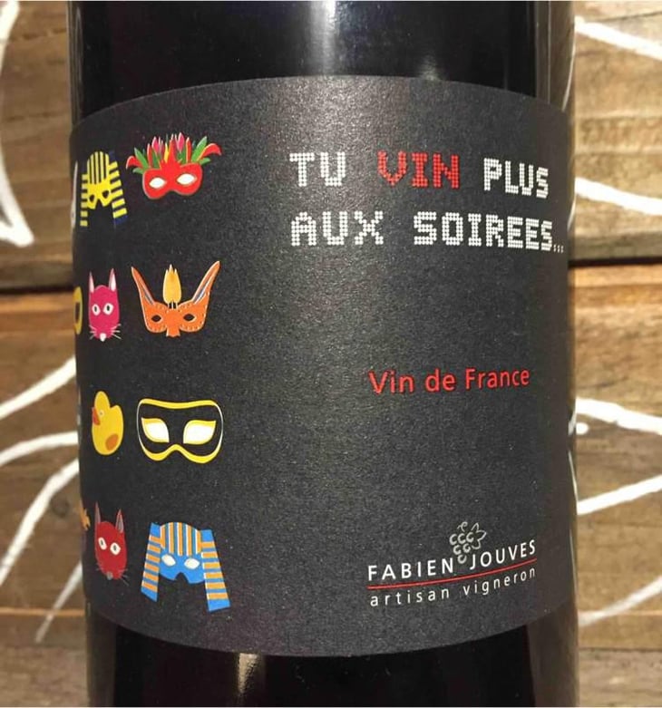 Tu Vin Plus Aux Soirées - Mas del Périé - Fabien Jouves 