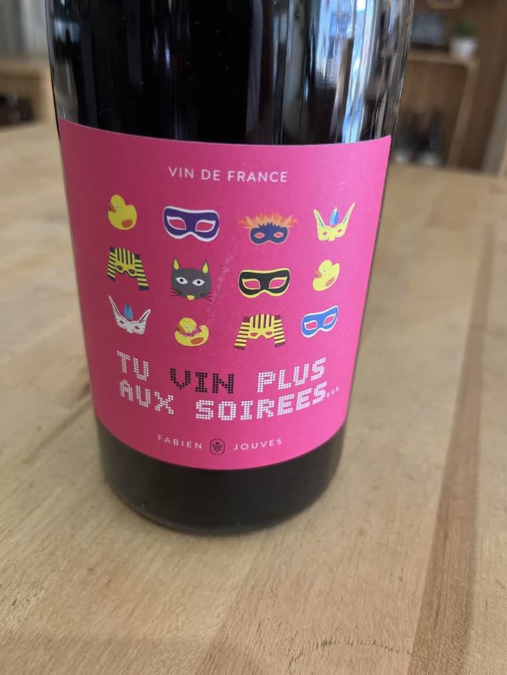 Tu Vin Plus Aux Soirées - Mas del Périé - Fabien Jouves 