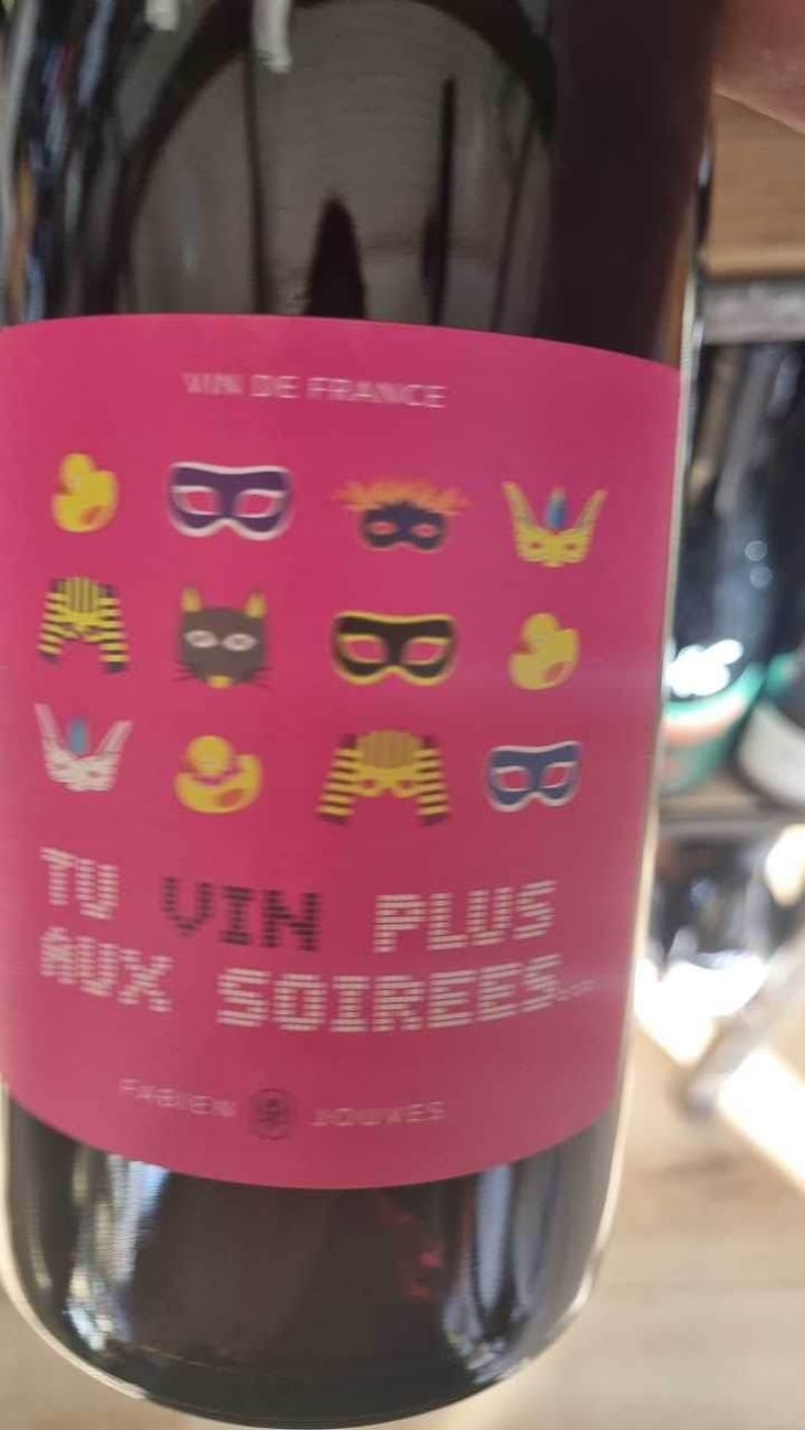 Tu Vin Plus Aux Soirées - Mas del Périé - Fabien Jouves 