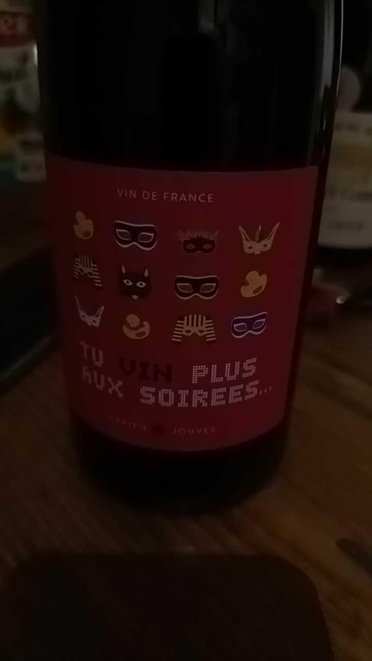 Tu Vin Plus Aux Soirées - Mas del Périé - Fabien Jouves 