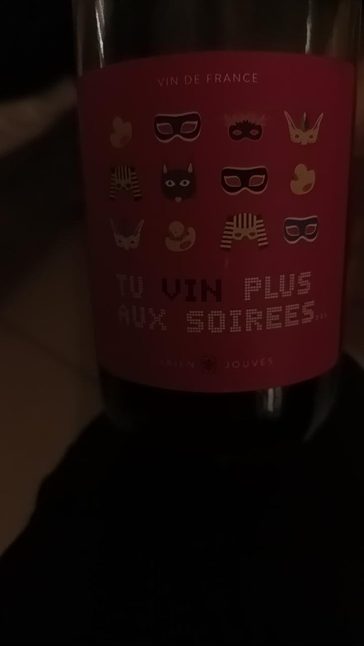 Tu Vin Plus Aux Soirées - Mas del Périé - Fabien Jouves 