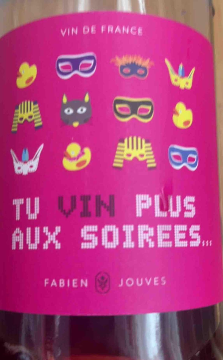 Tu Vin Plus Aux Soirées - Mas del Périé - Fabien Jouves 
