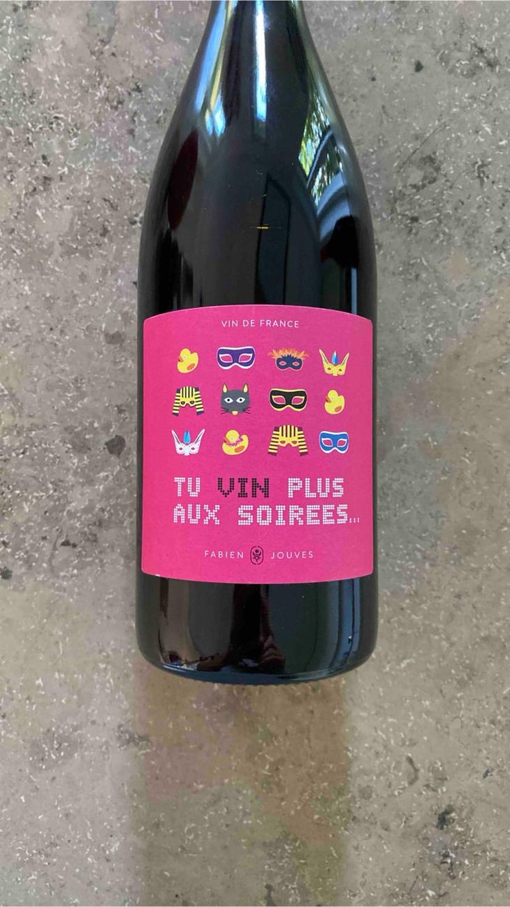 Tu Vin Plus Aux Soirées (new label) - Mas del Périé - Fabien Jouves 