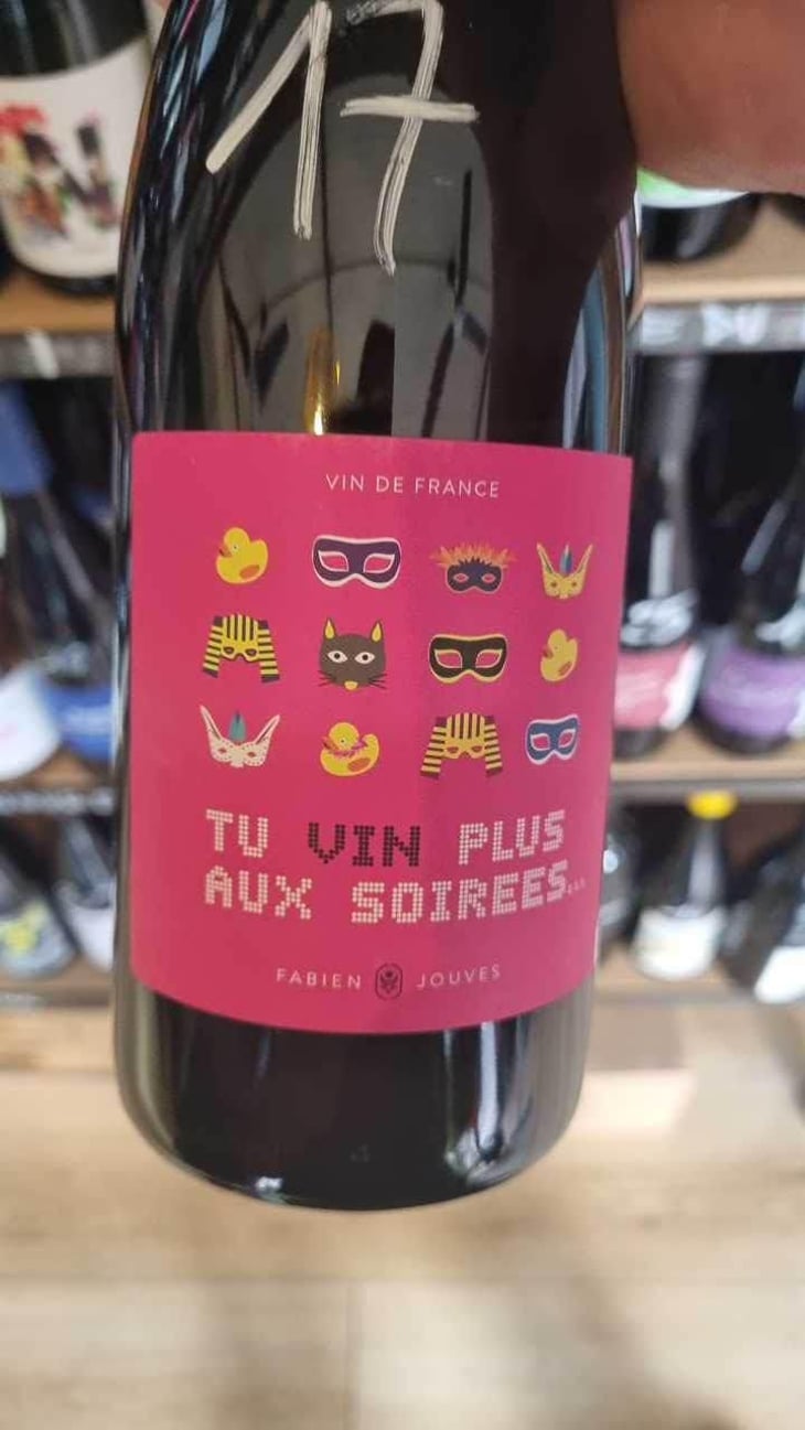 Tu Vin Plus Aux Soirées (new label) - Mas del Périé - Fabien Jouves 