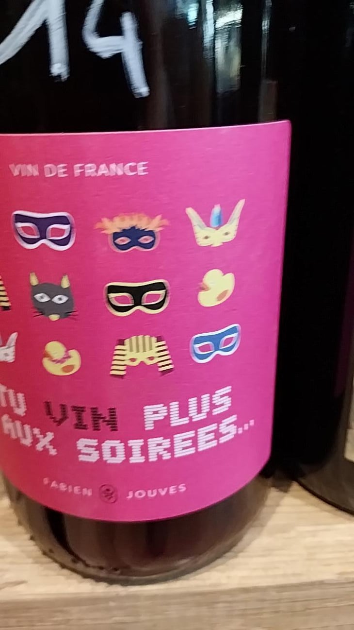 Tu Vin Plus Aux Soirées (new label) - Mas del Périé - Fabien Jouves 