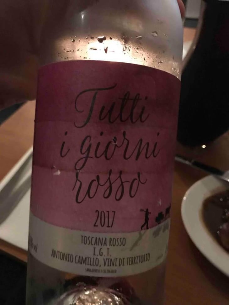 Tutti I Giorni Rosso - Vini Di Territorio - Antonio Camillo 