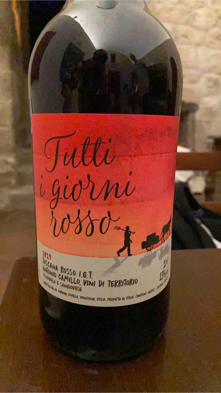 Tutti I Giorno Rosso - Vini Di Territorio - Antonio Camillo -2020