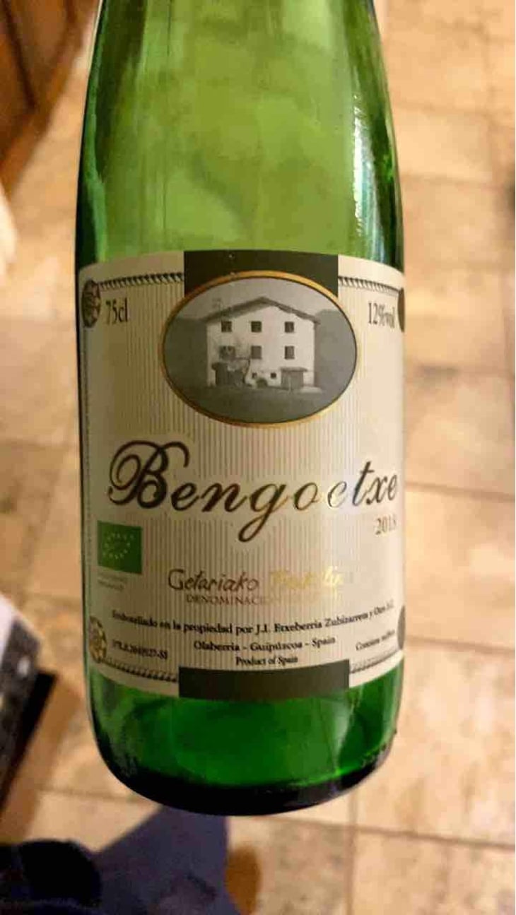 Getariako Txakolina - Bengoetxe - Iñaki & Rosa Maria Etxeberria 