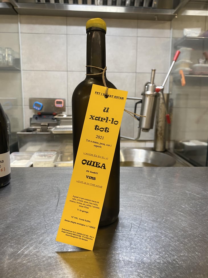U XARL-LO TOT - OUEIA VINS - Angel Vendrell -2021