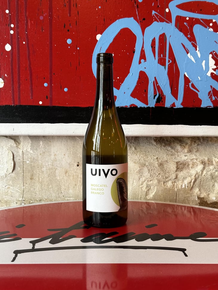 Uivo Moscatel Galego Branco - Folias de Baco - Tiago Sampaio -2022