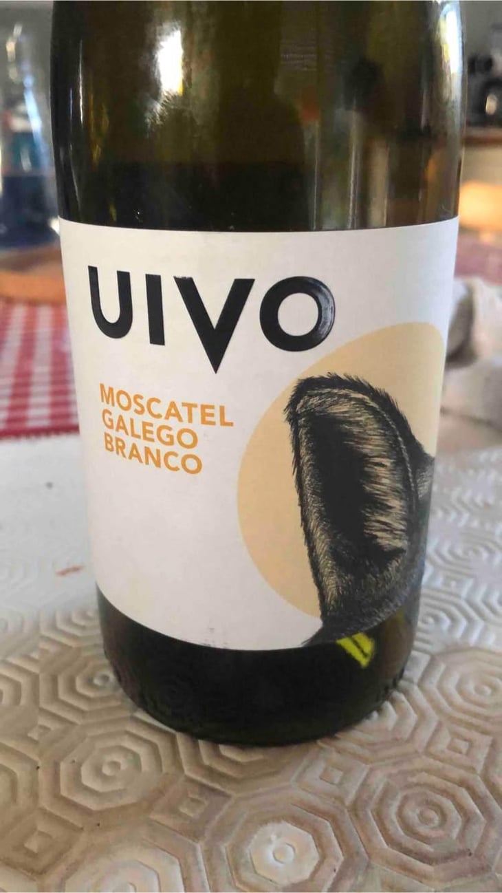 Uivo Moscatel Galego Branco - Folias de Baco - Tiago Sampaio -2022