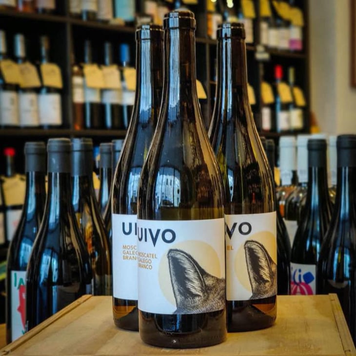 Uivo Moscatel Galego Branco - Folias de Baco - Tiago Sampaio -2022