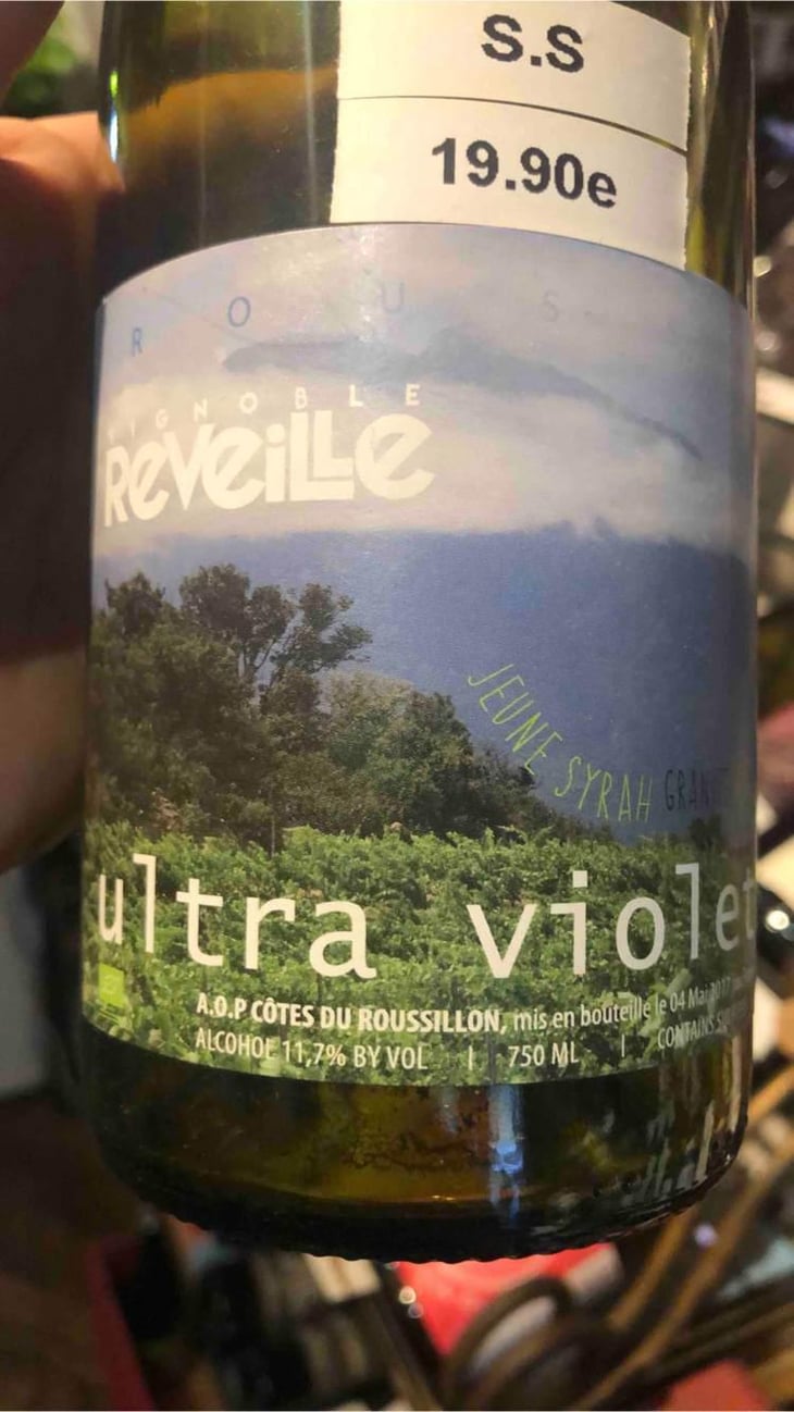 Ultra Violet - Vignoble Réveille - France Crispeels 