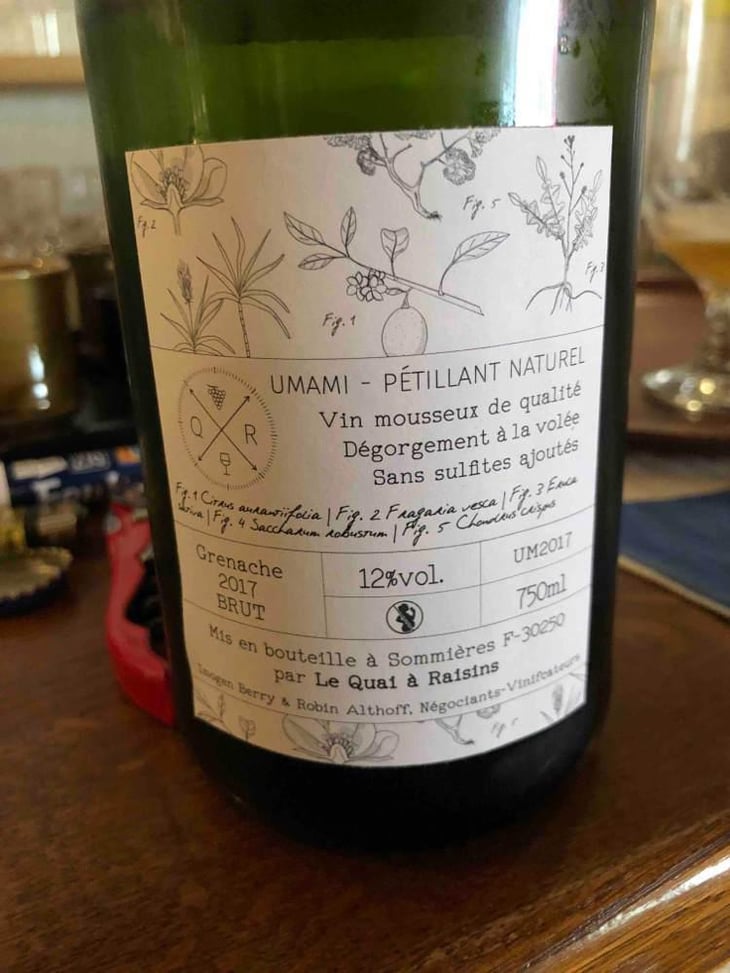 Umami 2022 - Domaine Berry - Althoff & Le Quai à Raisins - Imogen Berry & Robin Althoff 