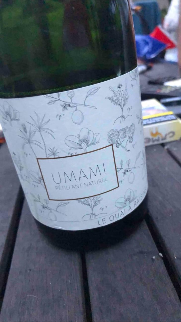 Umami 2022 - Domaine Berry - Althoff & Le Quai à Raisins - Imogen Berry & Robin Althoff 