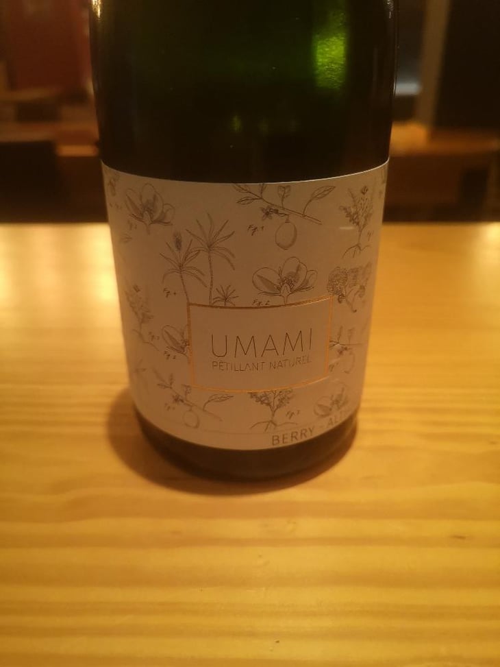 Umami 2022 - Domaine Berry - Althoff & Le Quai à Raisins - Imogen Berry & Robin Althoff 