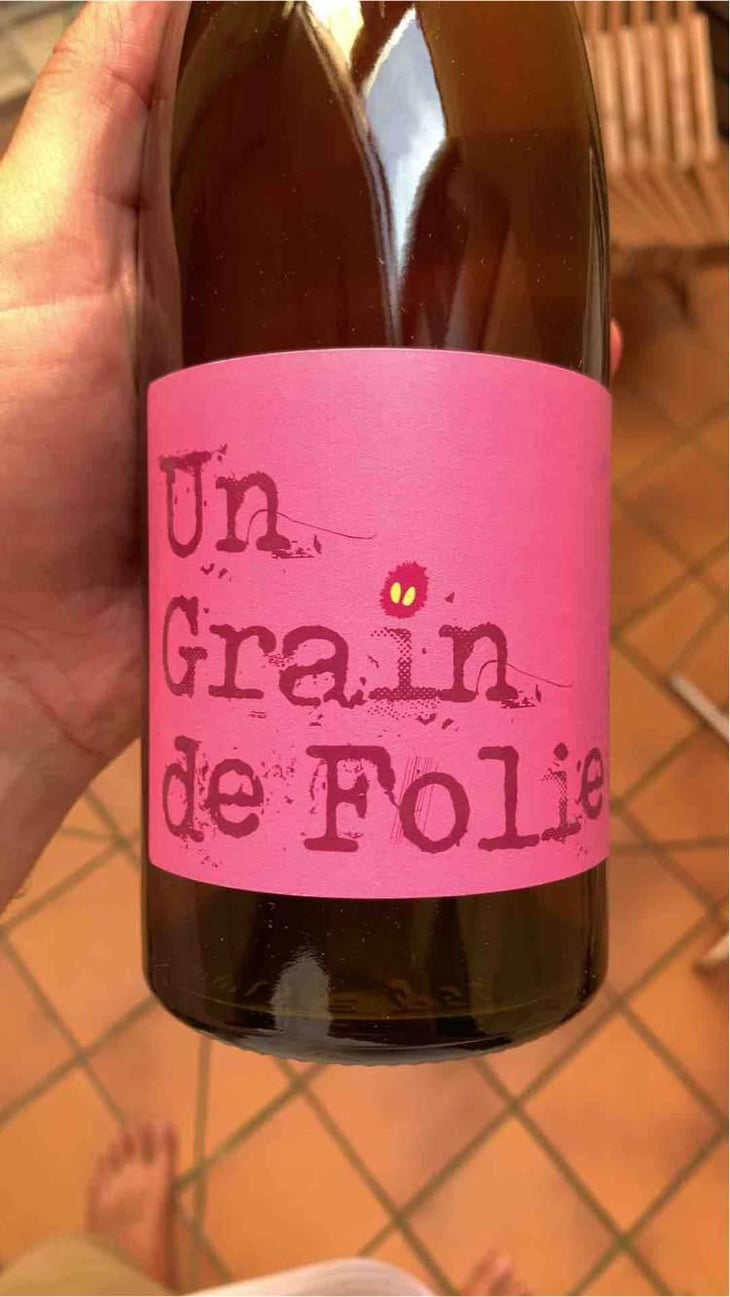 Un Grain de Folie - Domaine Mamaruta - Marc Castan 
