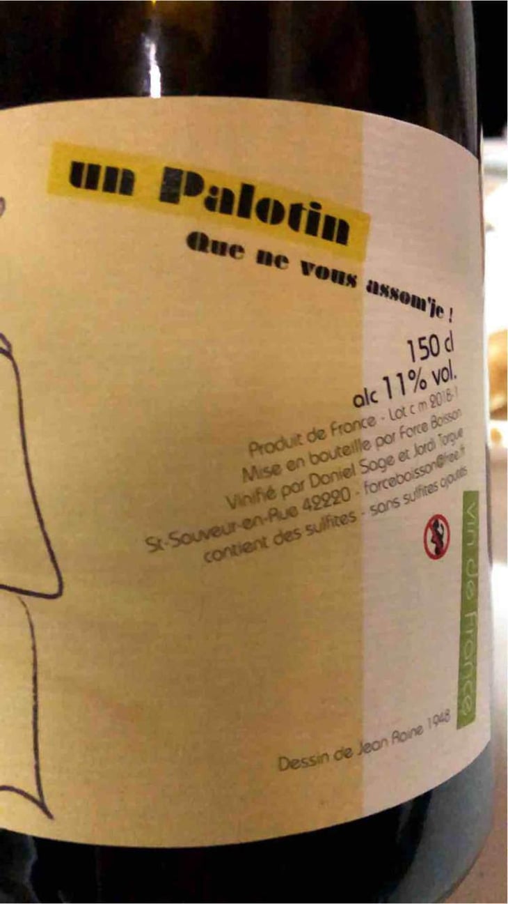 Un Palotin - Force Boisson - Daniel Sage & Jordi Torgue 