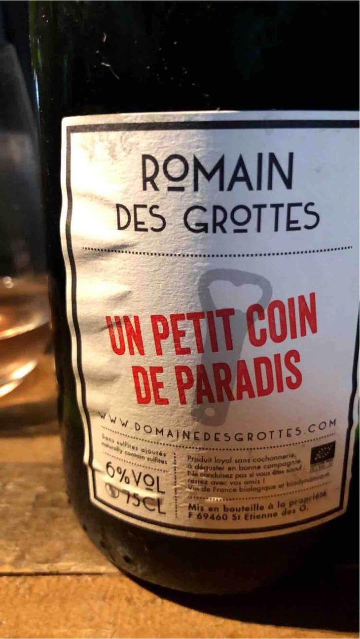 Un Petit Coin de Paradis - Domaine des Grottes - Romain des Grottes 