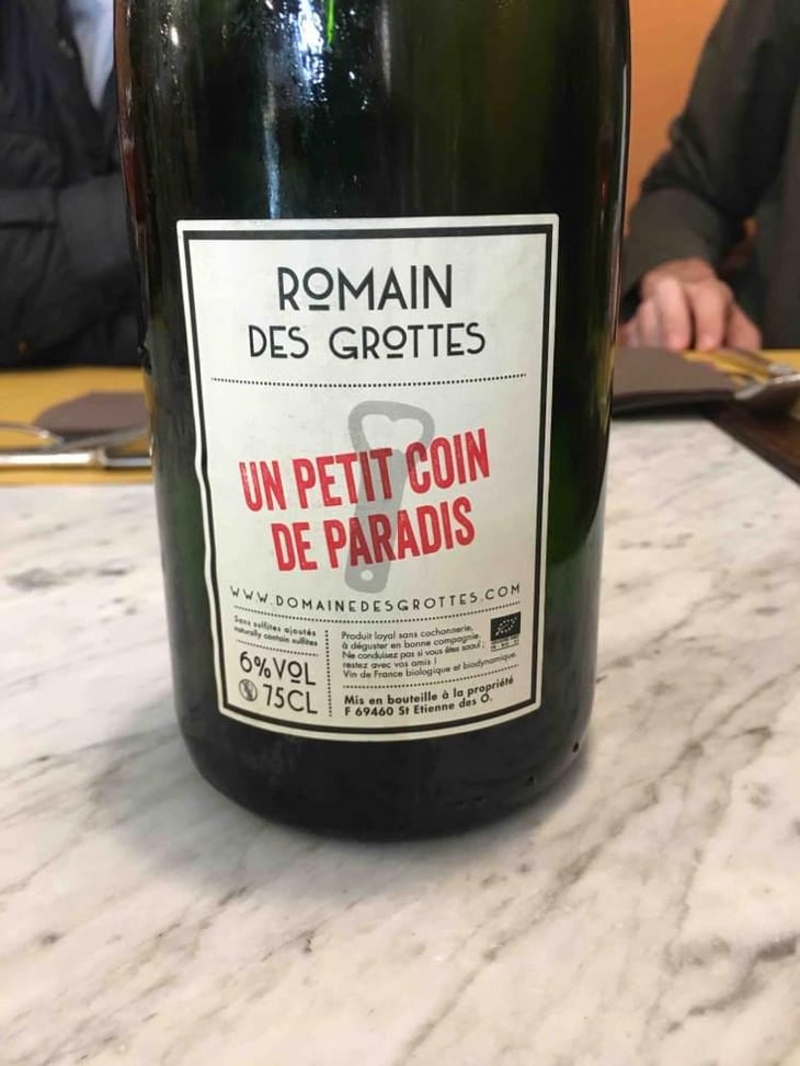 Un Petit Coin de Paradis - Domaine des Grottes - Romain des Grottes 