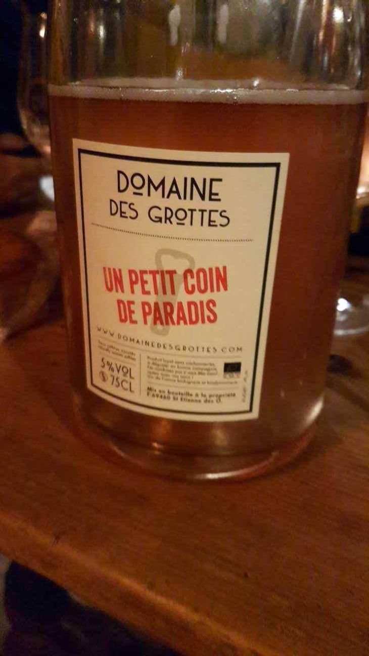 Un Petit Coin de Paradis - Domaine des Grottes - Romain des Grottes 