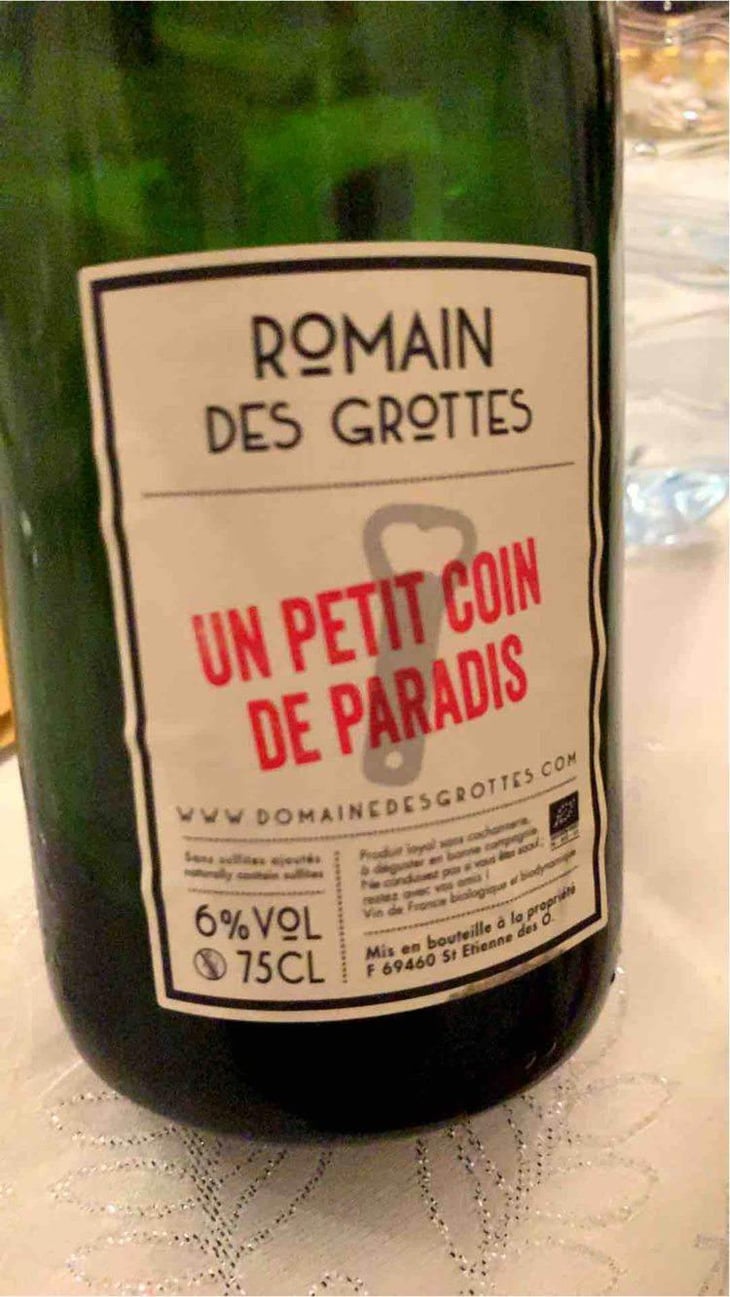 Un Petit Coin de Paradis - Domaine des Grottes - Romain des Grottes 