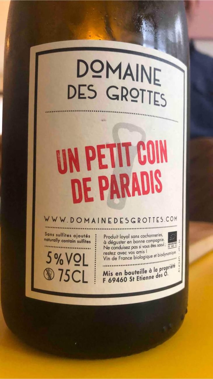Un Petit Coin de Paradis - Domaine des Grottes - Romain des Grottes 