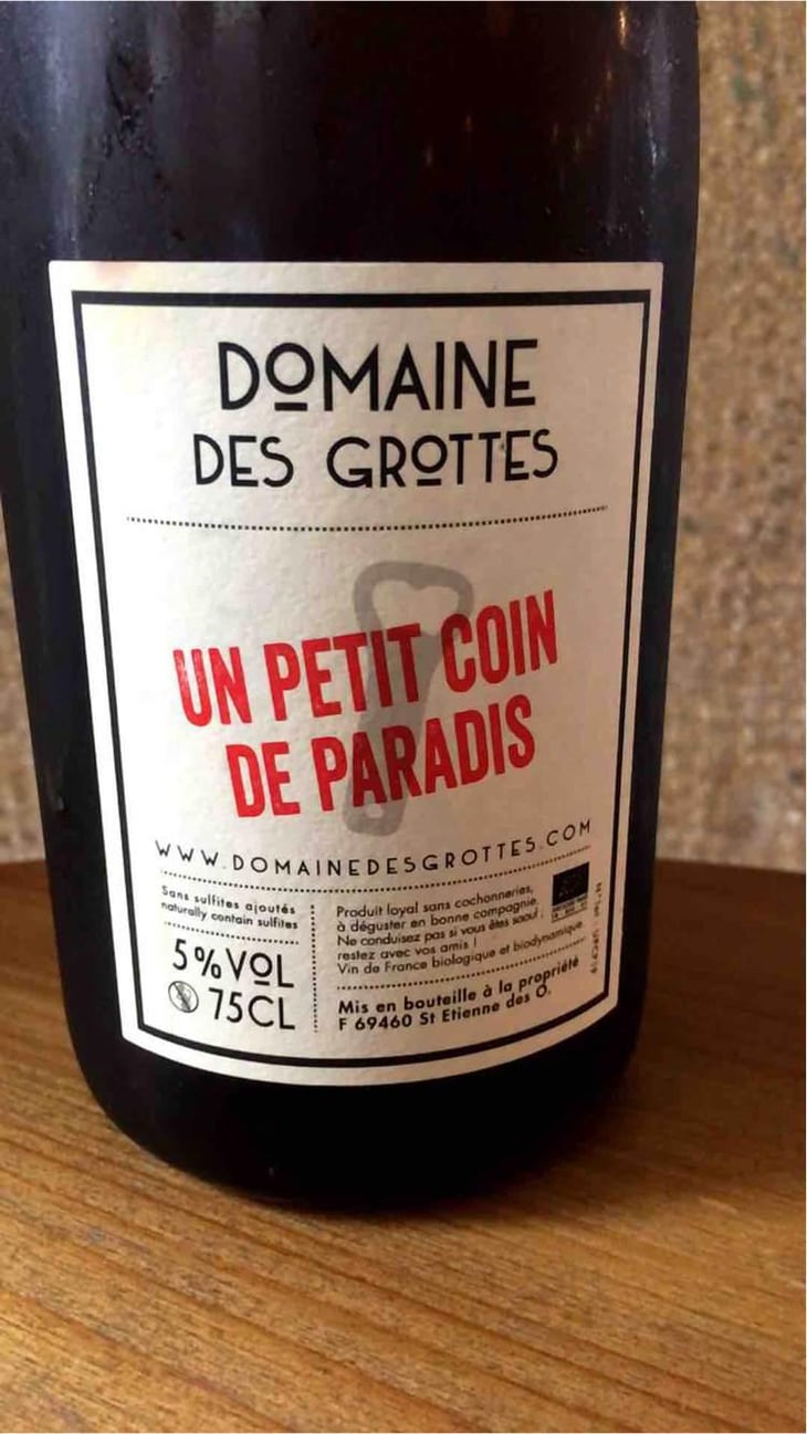 Un Petit Coin de Paradis - Domaine des Grottes - Romain des Grottes 