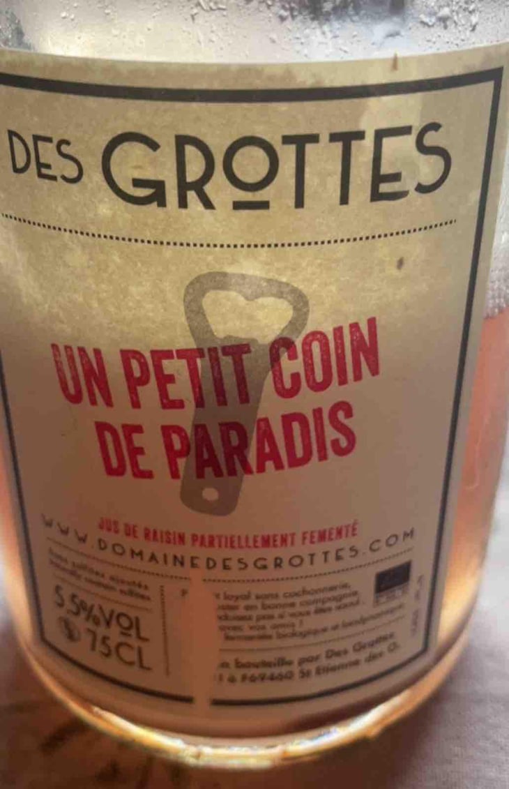 Un Petit Coin de Paradis - Domaine des Grottes - Romain des Grottes 