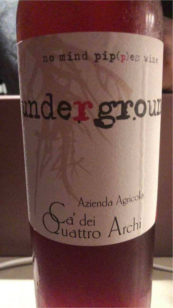 Underground - Ca dei Quattro Archi - Rita Golinelli & Mauro Mazza 