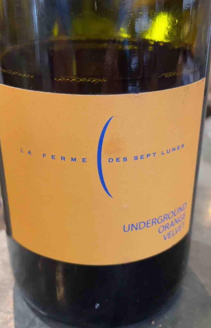 Underground Orange Velvet - La Ferme des Sept Lunes - Jean Delobre & Jacques Maurice 