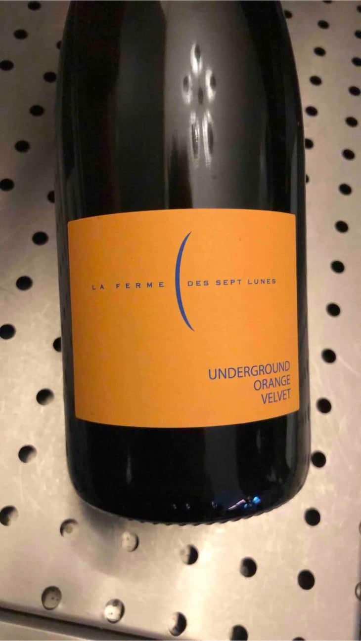 Underground Orange Velvet - La Ferme des Sept Lunes - Jean Delobre & Jacques Maurice 