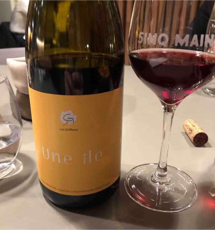 Une Île Rouge - Clos des Grillons - Nicolas Renaud 