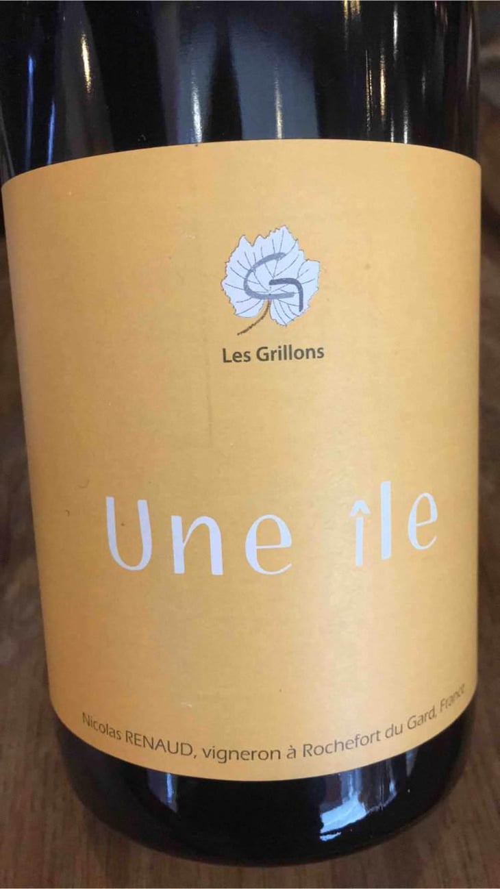 Une Île Rouge - Clos des Grillons - Nicolas Renaud 