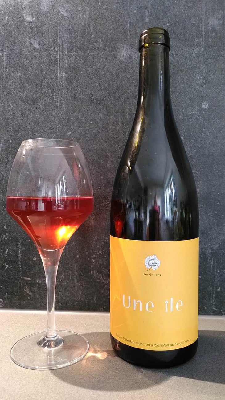 Une Île Rouge - Clos des Grillons - Nicolas Renaud 