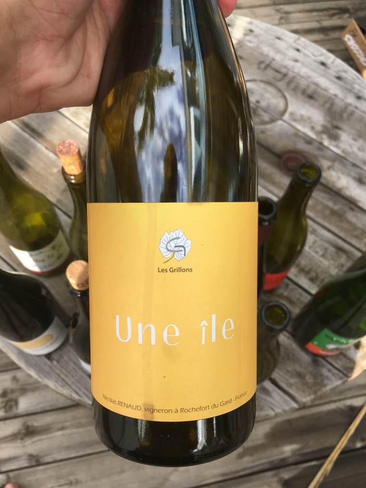 Une Île Rouge - Clos des Grillons - Nicolas Renaud 