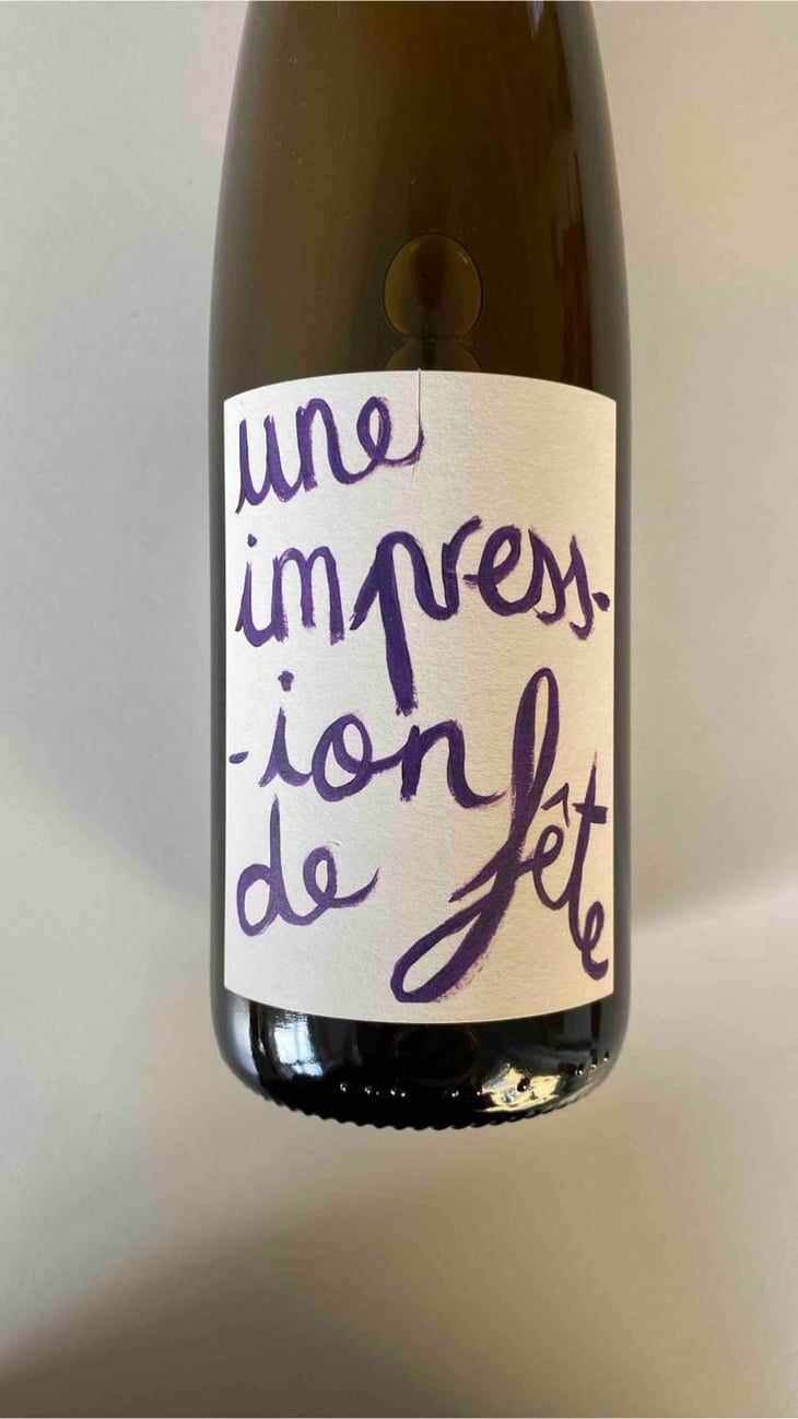 Une Impression De Fête - Domaine Einhart - Nicolas & Théo EINHART -2021
