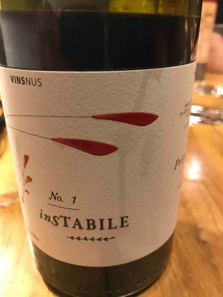 inSTABILE No. 1 Mea Culpa - SiurAlta & InStabile / VinsNus - Alfredo Arribas 