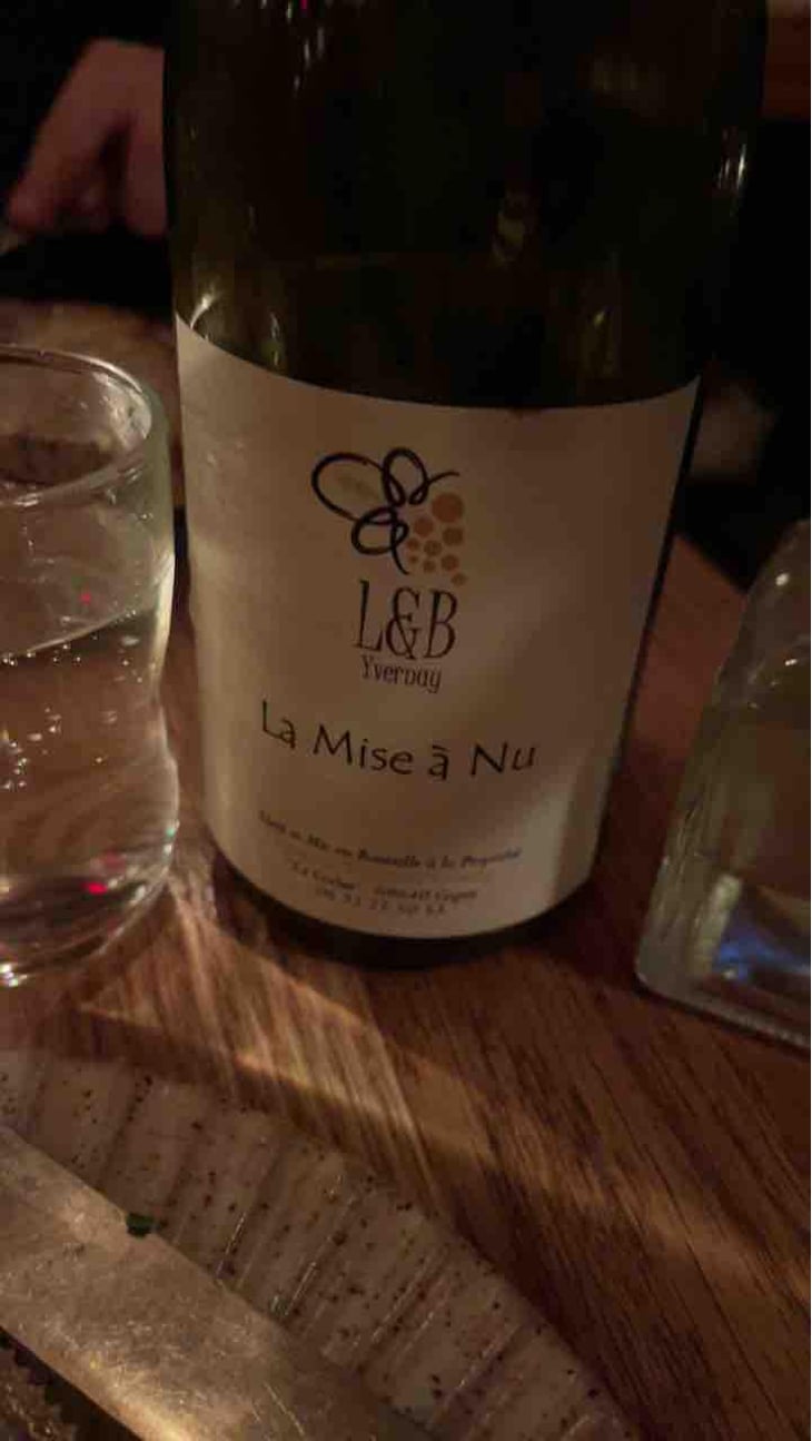 Va Nu Pieds (old label) - L&B Yvernay - Laure & Benjamin Yvernay 