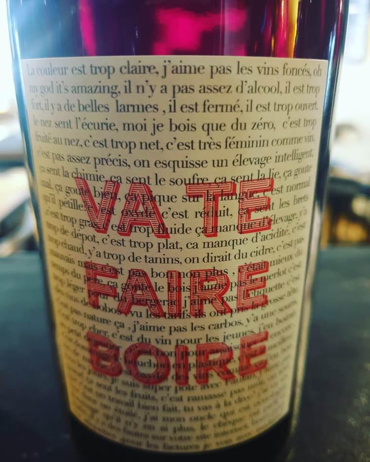 Va Te Faire Boire - Château Lestignac - Camille & Mathias Marquet -2022