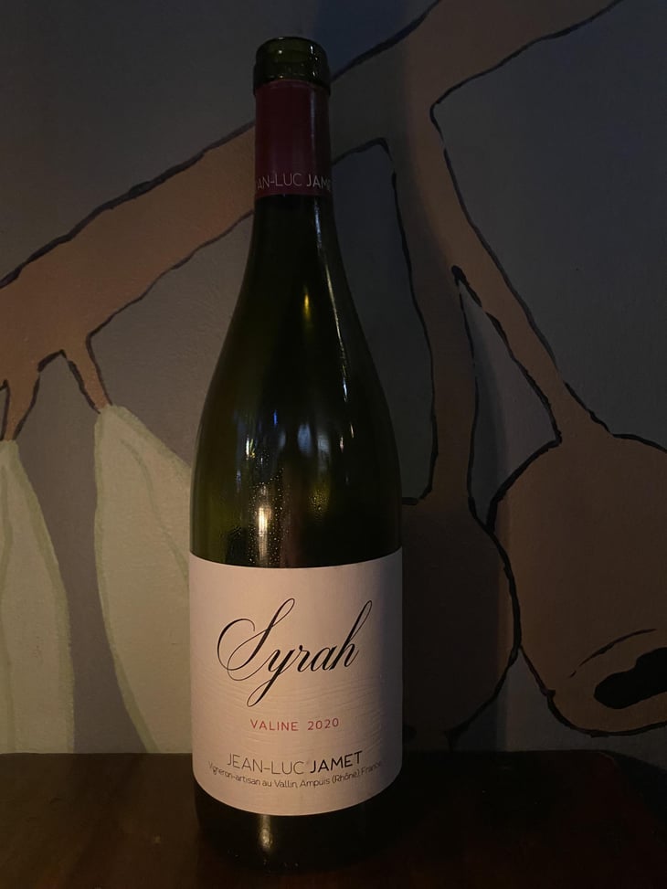 Valine Syrah - Vignoble Jean-Luc Jamet - Jean-Luc Jamet -2020