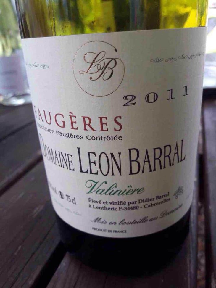 Valinière - Domaine Léon Barral - Didier Barral 