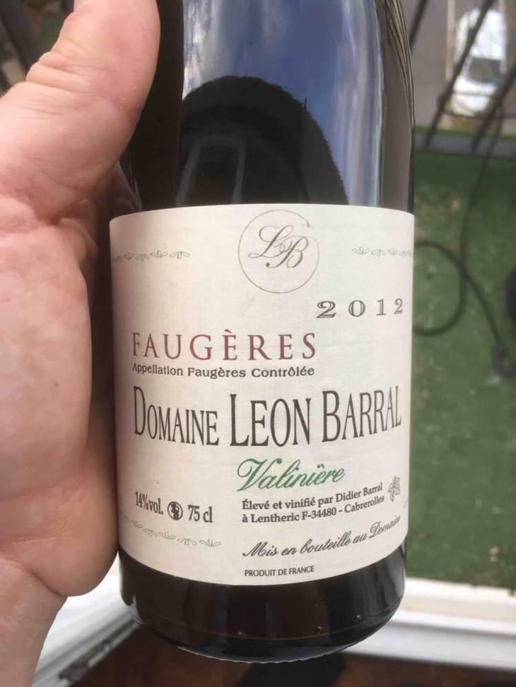 Valinière - Domaine Léon Barral - Didier Barral 
