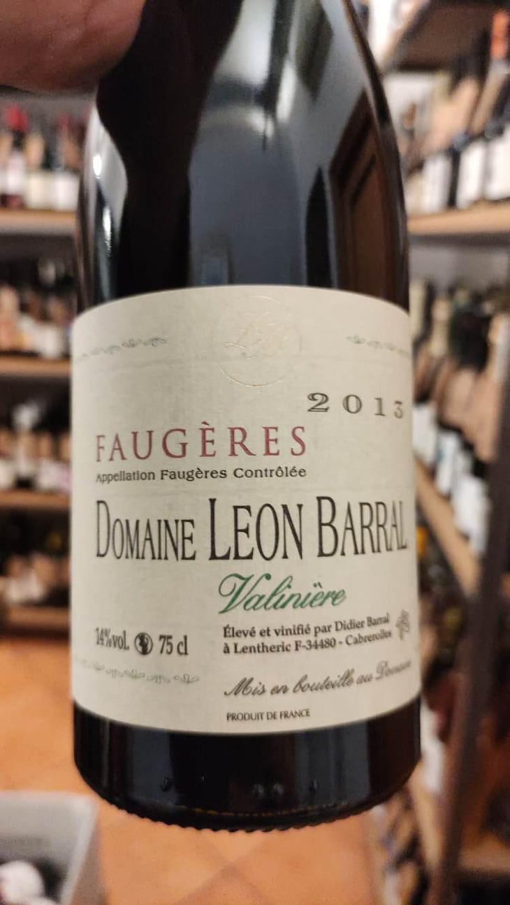 Valinière - Domaine Léon Barral - Didier Barral 