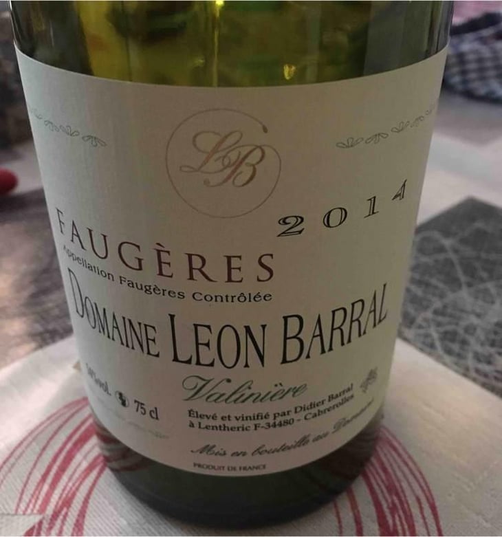 Valinière - Domaine Léon Barral - Didier Barral 