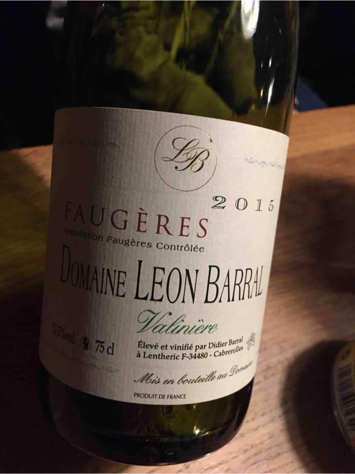 Valinière - Domaine Léon Barral - Didier Barral 