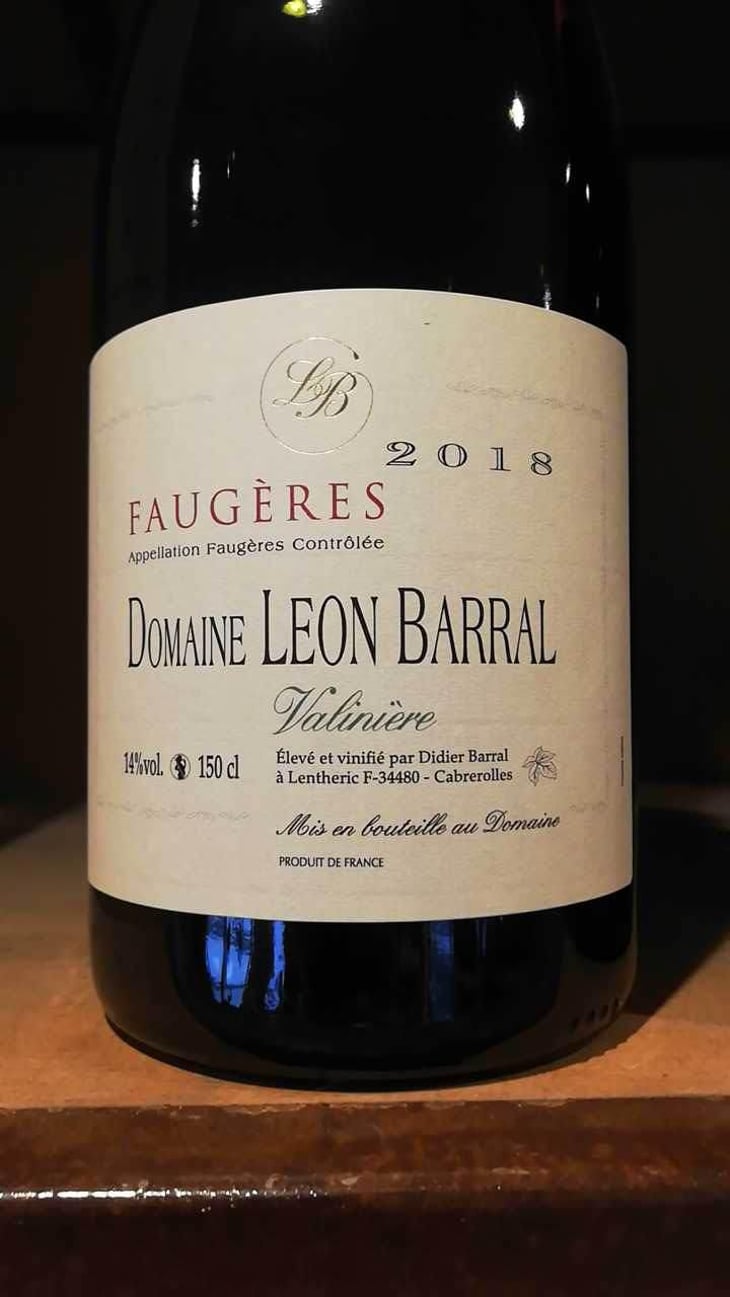 Valinière - Domaine Léon Barral - Didier Barral 