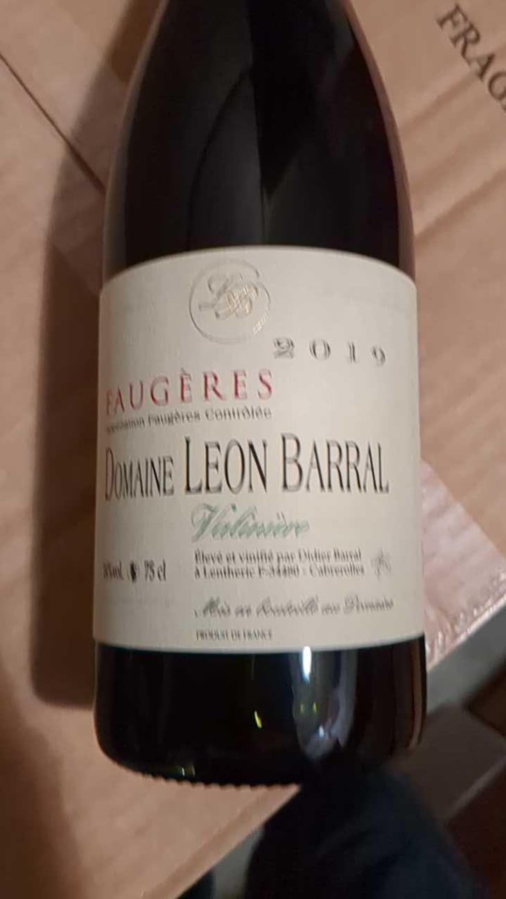 Valinière - Domaine Léon Barral - Didier Barral 