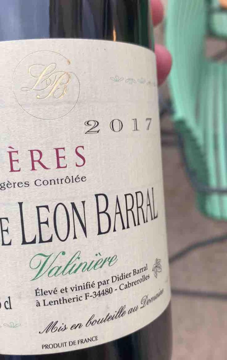 Valinière - Domaine Léon Barral - Didier Barral 